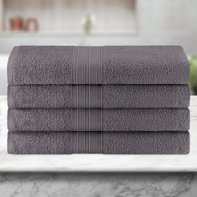 Premium 6-Piece Eco-Friendly Cotton Hand Towel Set - Soft, Absorbent & Sustainable Bath Towels for Kitchen, Bathroom & Gym - Ideal for Home, Spa & Travel Use