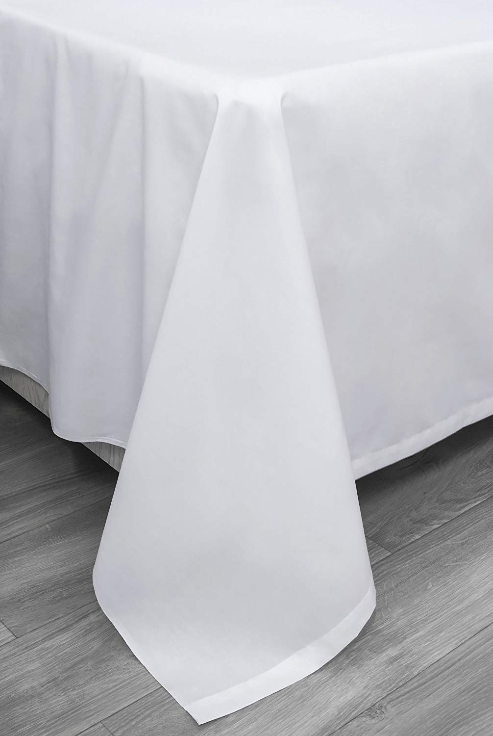 Premium 100% Cotton 400 Thread Count King Size Flat Sheet Set - 18 Pack (102x108 Inches, White) | Ultra Soft & Breathable Bed Sheets for Hotels, Hospitals & Home Use
