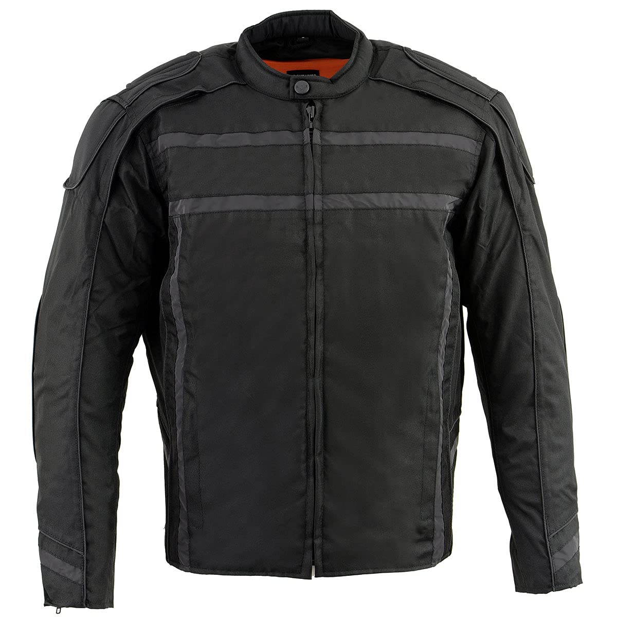 Milwaukee Leather Men's Motorcycle Jacket - Durable & Stylish Riding Gear for Harley, Cruiser & Adventure Bikes - Perfect for Commuting, Road Trips & Motorcycle Events