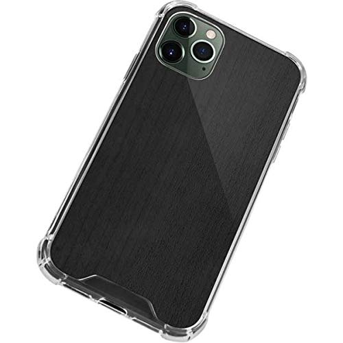 Premium Clear Phone Case for iPhone 12 Pro - Stylish Ebony Wood Design | Slim Protective Cover | Scratch-Resistant | Perfect for Everyday Use, Office & Travel