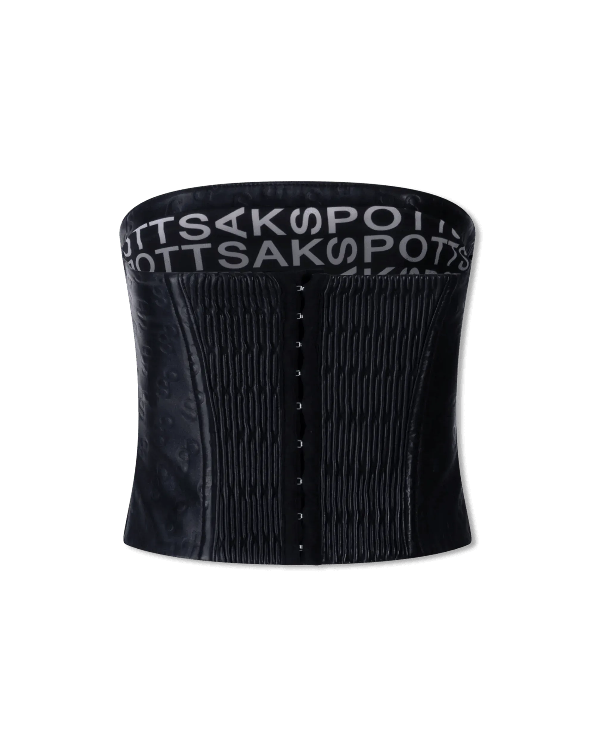 Custom Logo Embossed Corset for Women - Elegant Waist Trainer & Shapewear for Evening Wear, Cosplay & Special Occasions