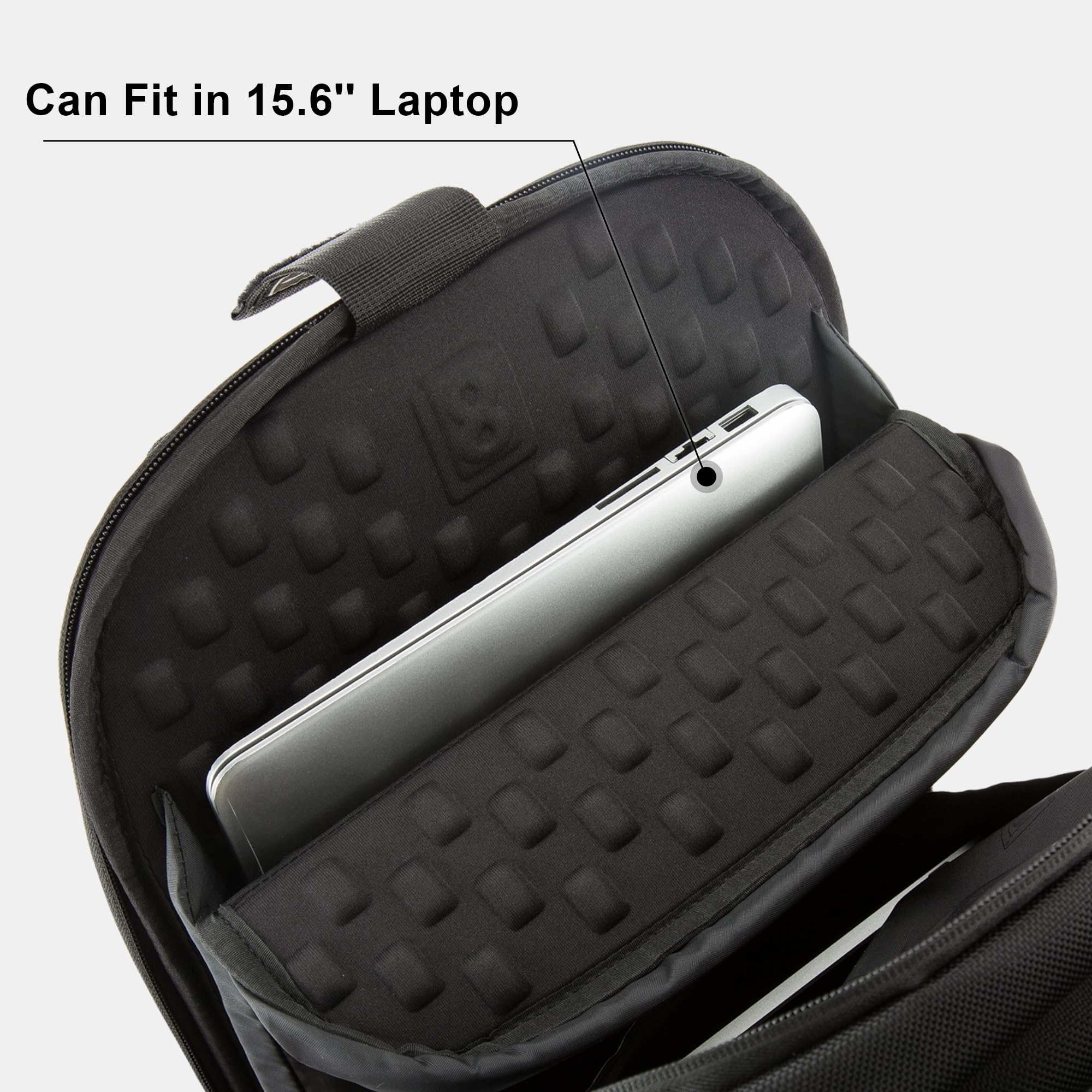 LEVEL8 Laptop Backpack for Work & Travel - Fits 15.6