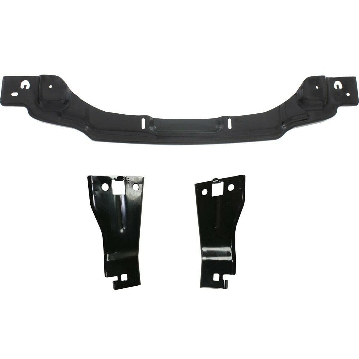 3-Piece Replacement Bumper Face Bar Bracket Set for 2013-2016 Chevy Sonic | Front End Repair | Durable Auto Body Parts for Collision Repair & Maintenance