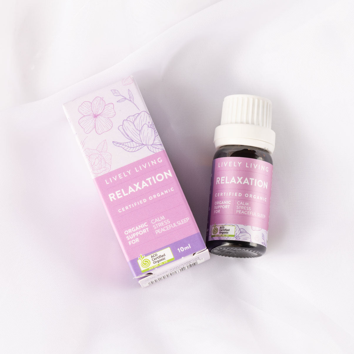 10ml Organic Essential Oil for Relaxation & Stress Relief - Aromatherapy, Massage, Diffuser & Bath Use