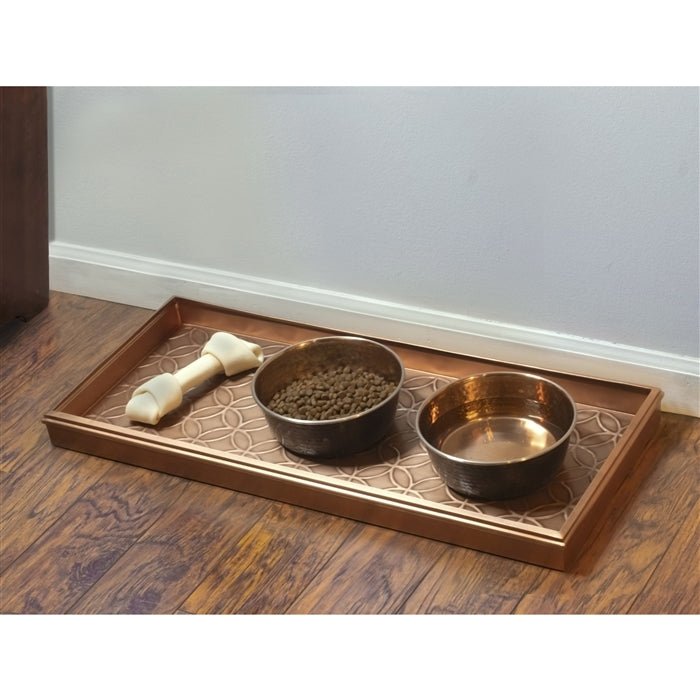 Double Circles Multi-Purpose Boot Tray - Durable Shoe & Boot Drying Mat for Entryway, Mudroom, Garage - Waterproof & Non-Slip Floor Protector