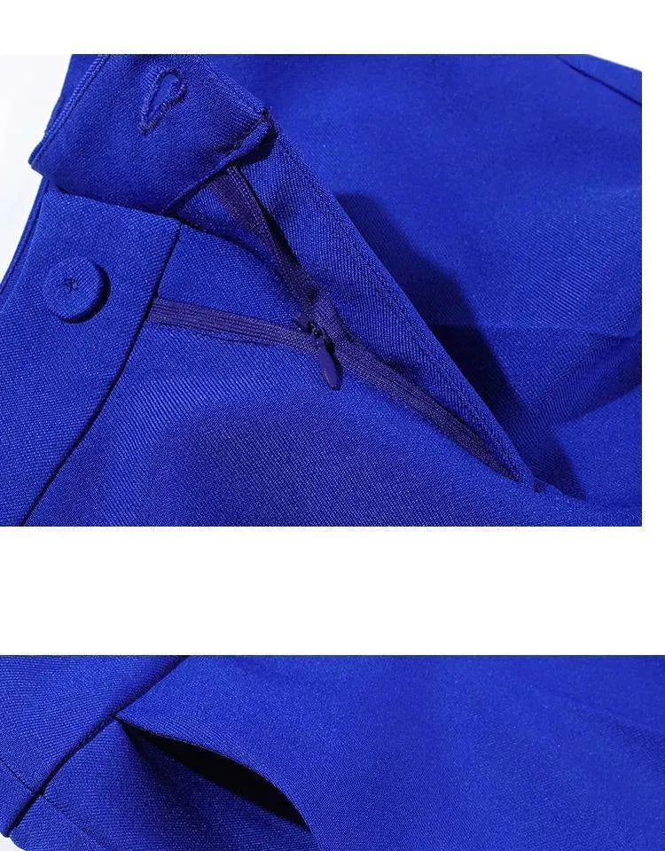 Stylish Women's Blogger Pantsuit - Trendy Office Wear & Casual Outfit for Social Media Influencers