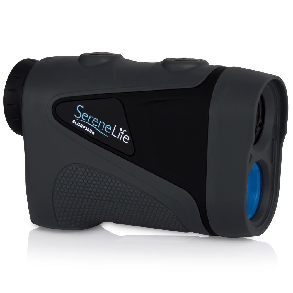 SereneLife Advanced Golf Laser Rangefinder with PinSensor Technology - Waterproof Digital Golf Distance Measurer (540 Yards) - High Precision Optical View - Perfect for Tournament Play & Course Practice