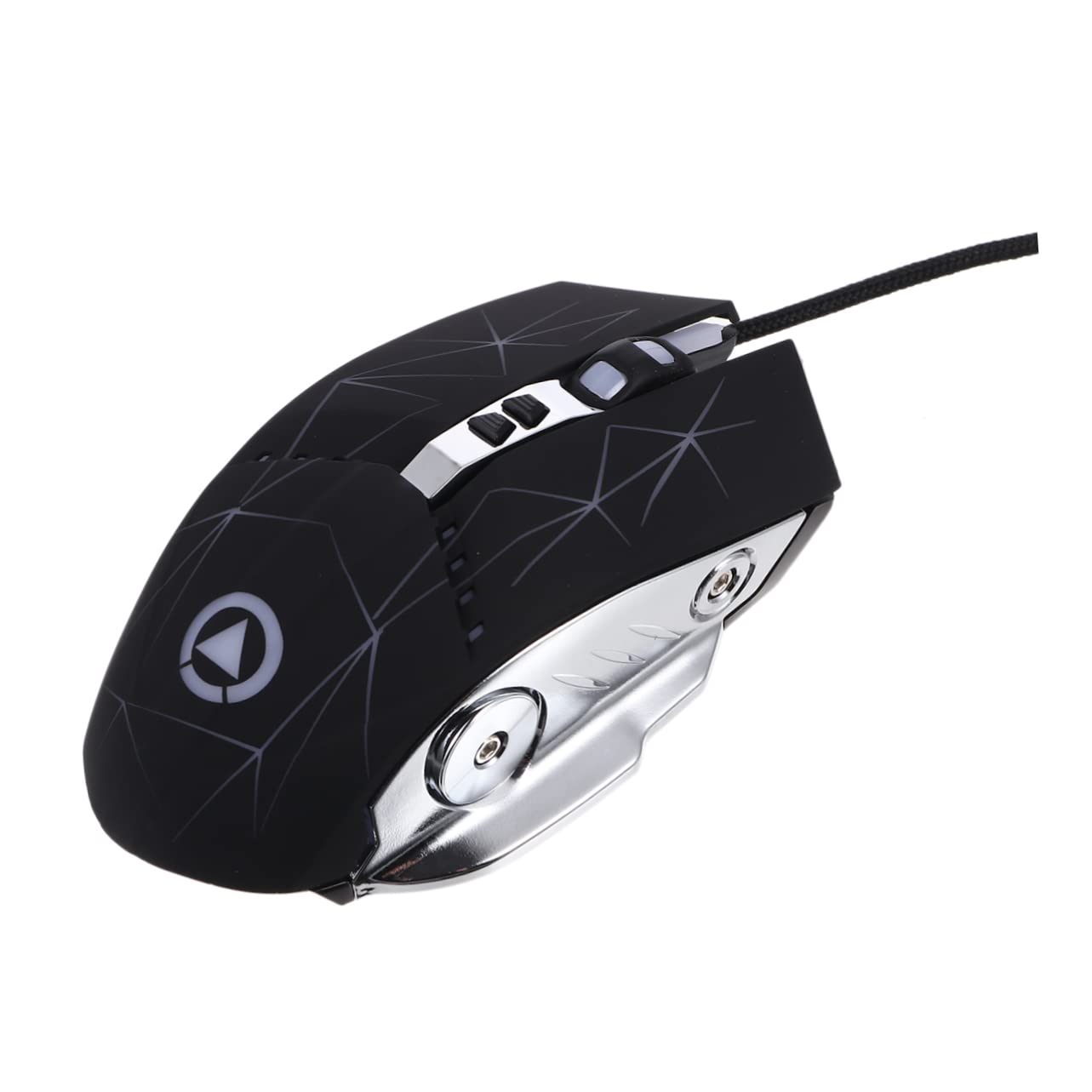 HOMSFOU 3-Pack Wired USB Gaming Mouse - Silent Mechanical Mouse for PC, Laptop, Office & Gaming - Ergonomic Design for Comfort & Precision (Great for Work, Gaming & Everyday Use)