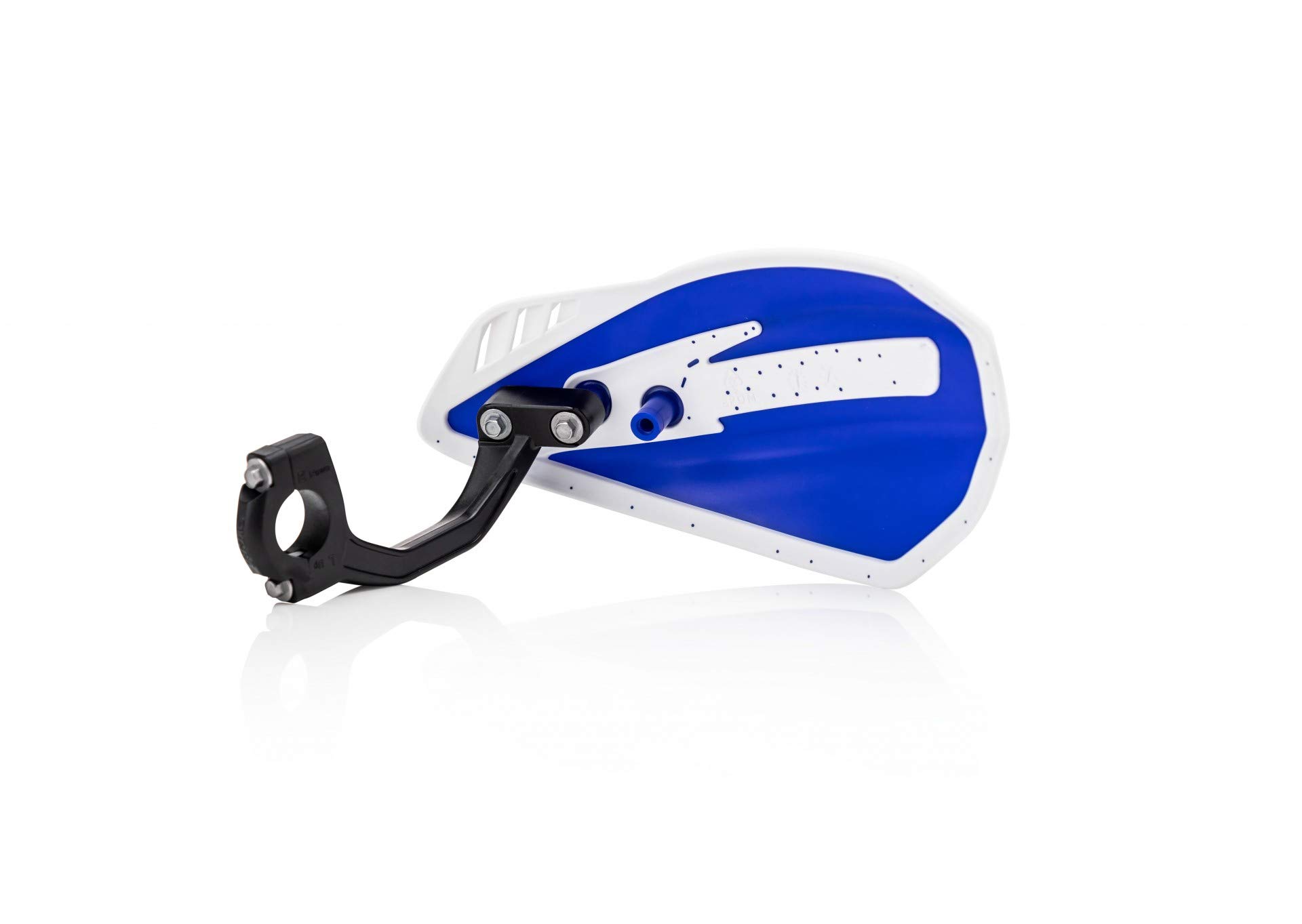 Cycra Cyclone Hand Guards - Blue & White Motorcycle Handguards for Off-Road & Dirt Bike Protection | Durable ATV Hand Shields for MX, Enduro & Adventure Riding
