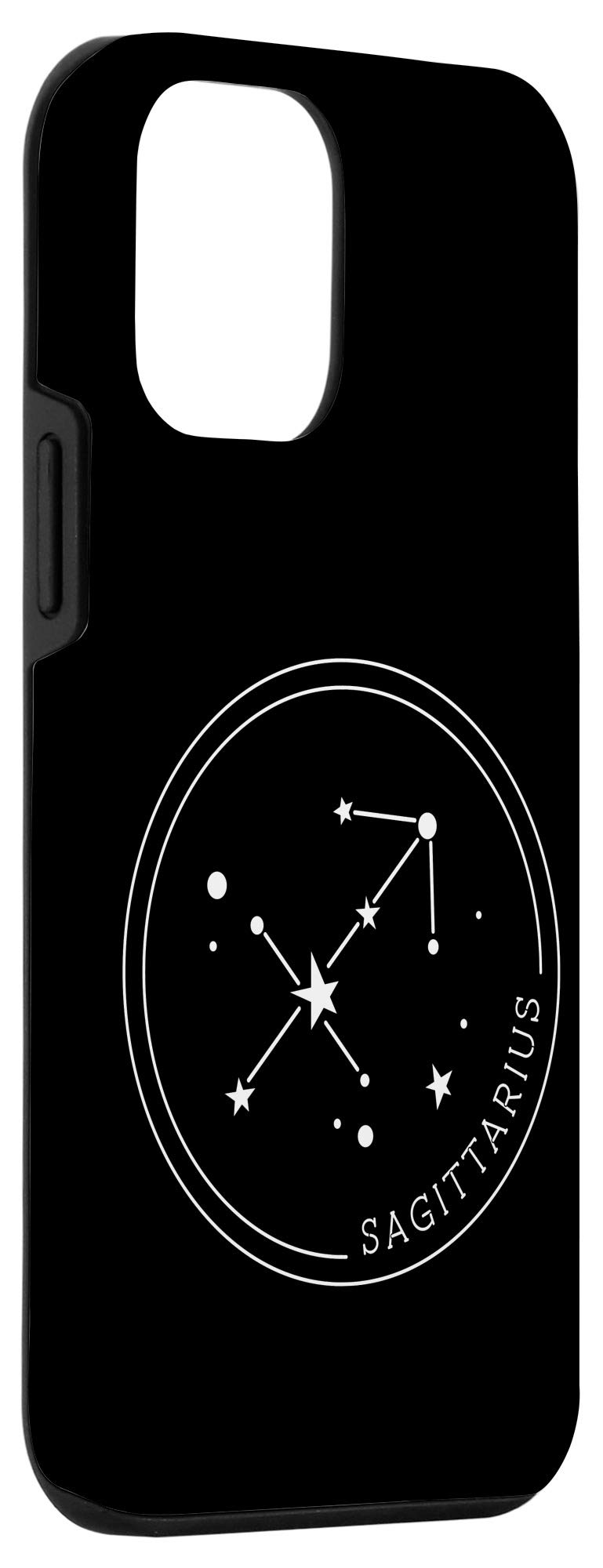 iPhone 12 Mini Case - Sagittarius Zodiac Sign Constellation Design for Men, Women & Kids - Perfect Gift for Birthday, Christmas & Daily Use