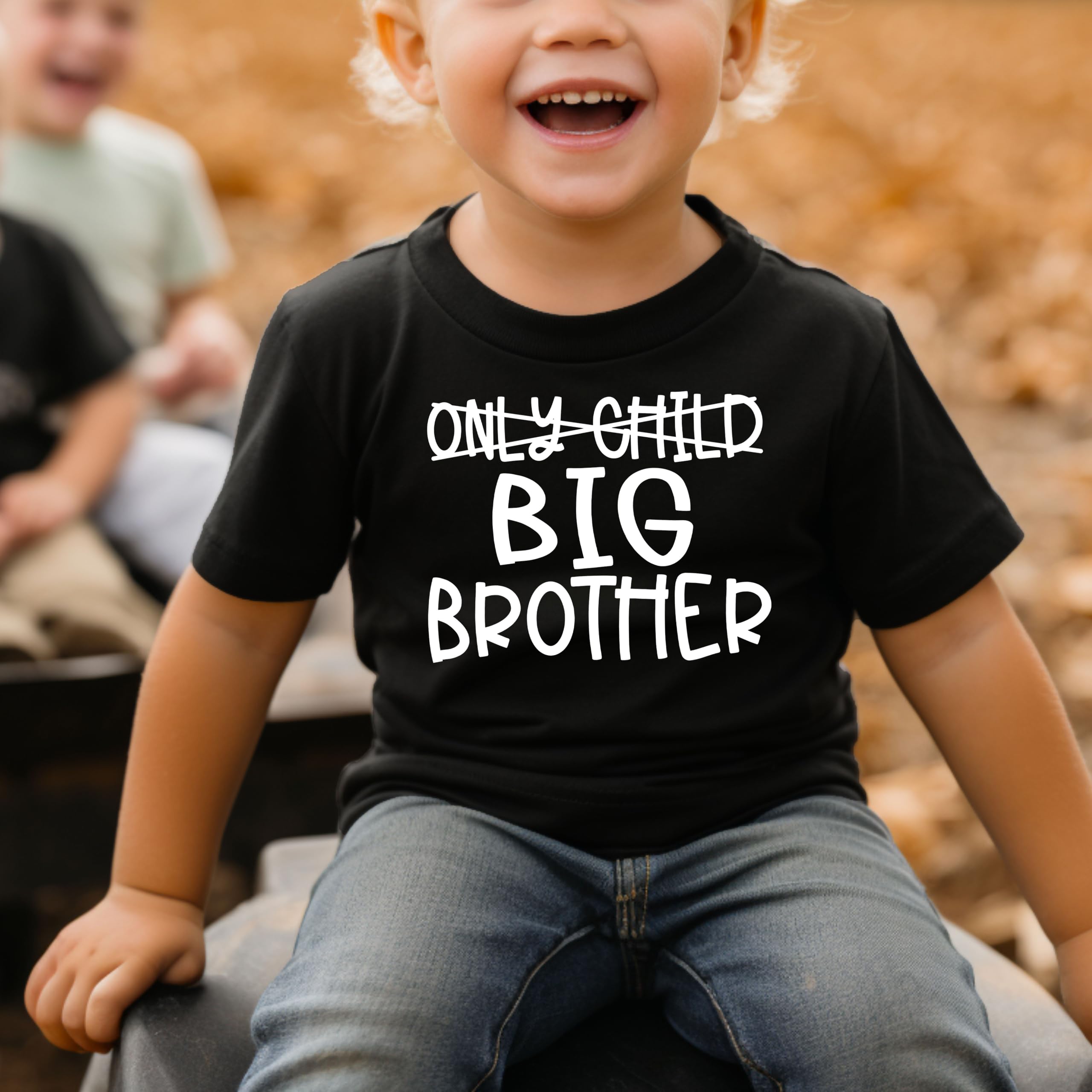 Big Brother Announcement Shirt for Boys - Cute Sibling Reveal Outfit for New Big Brothers | Perfect for Gender Reveals & Family Photos
