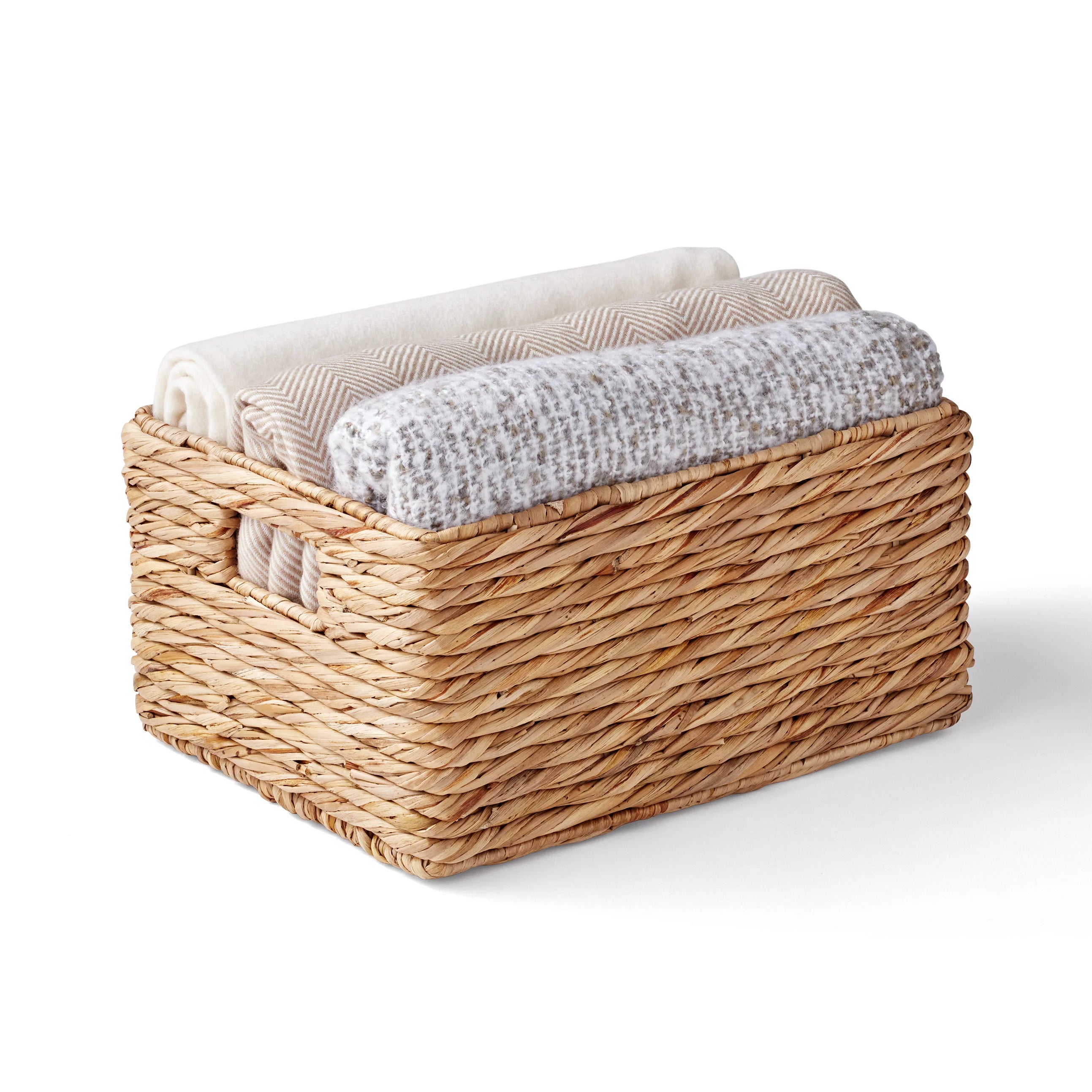 The Home Edit Small Woven Storage Bin - Organizer Basket for Home, Office, Nursery & Closet - Perfect for Toys, Books, Laundry & More