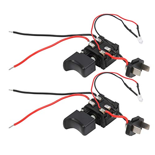 Electric Switch Trigger for Power Tools - Reliable Small Size Trigger Switch for Electric Hand Drills, Machinery & Industrial Equipment | Perfect for Construction, DIY Projects & Workshop Use