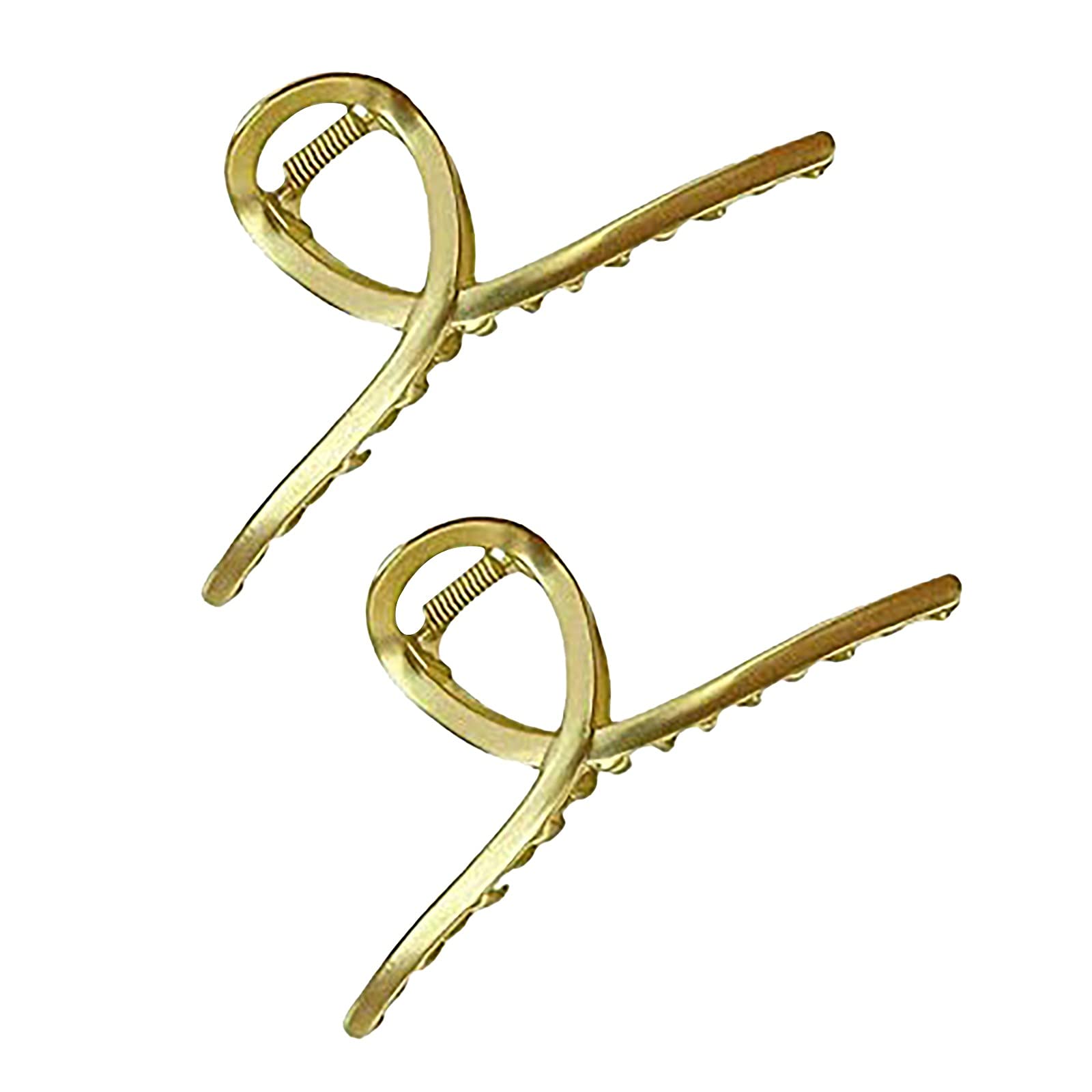 Stylish Geometric Hairpin Magnet Jewelry Clips - 2-Piece Women's Hair Accessories Set (Multicolor, One Size) - Perfect for Parties, Weddings & Everyday Hairstyling