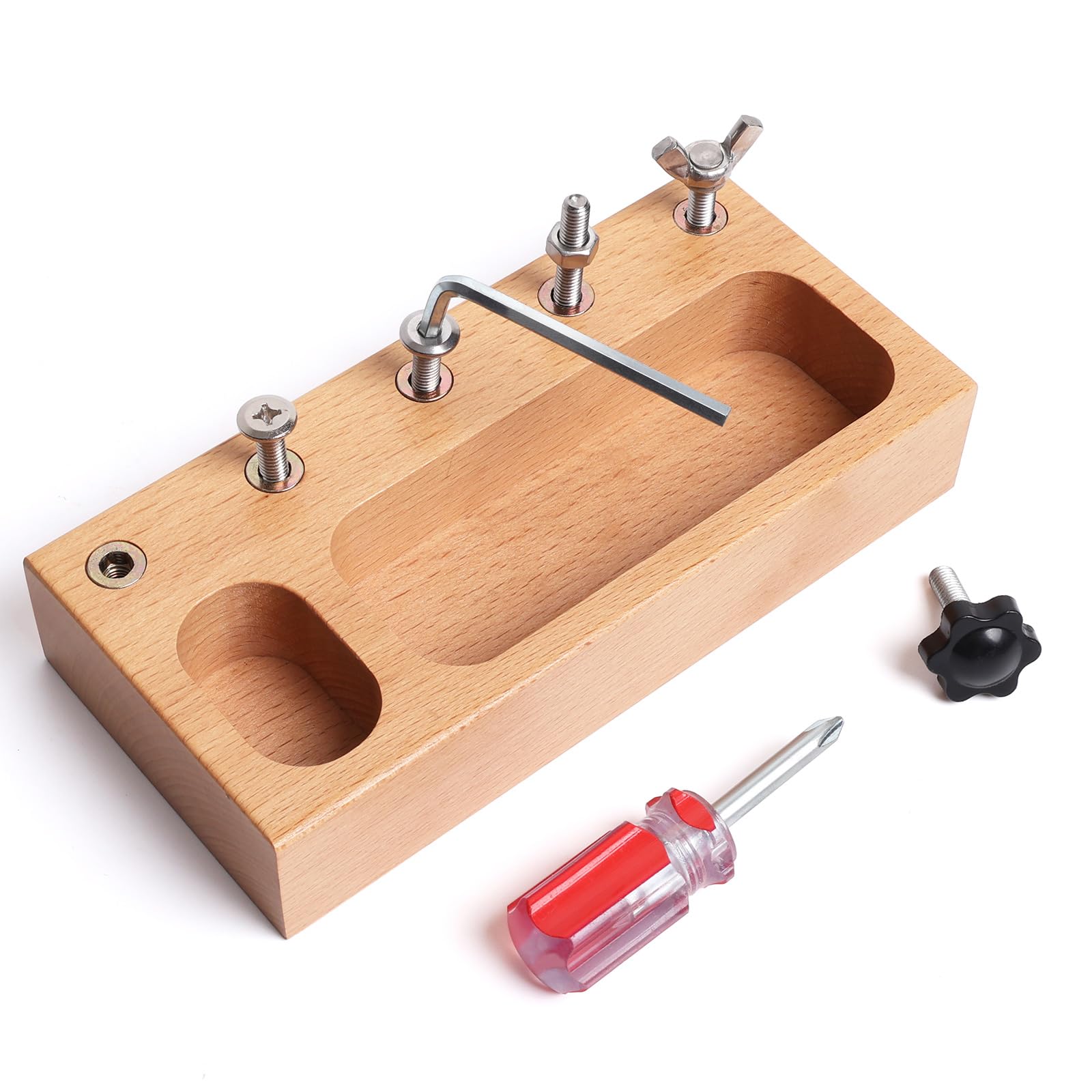 **Kids Screwdriver Toy Set - Toddler Busy Board Sensory Toys, Fine Motor Skills Learning Tools for 3-5 Year Olds, Autism Sensory Toys for Preschool Activities - Perfect for DIY Play, Classroom & Therapy Use**