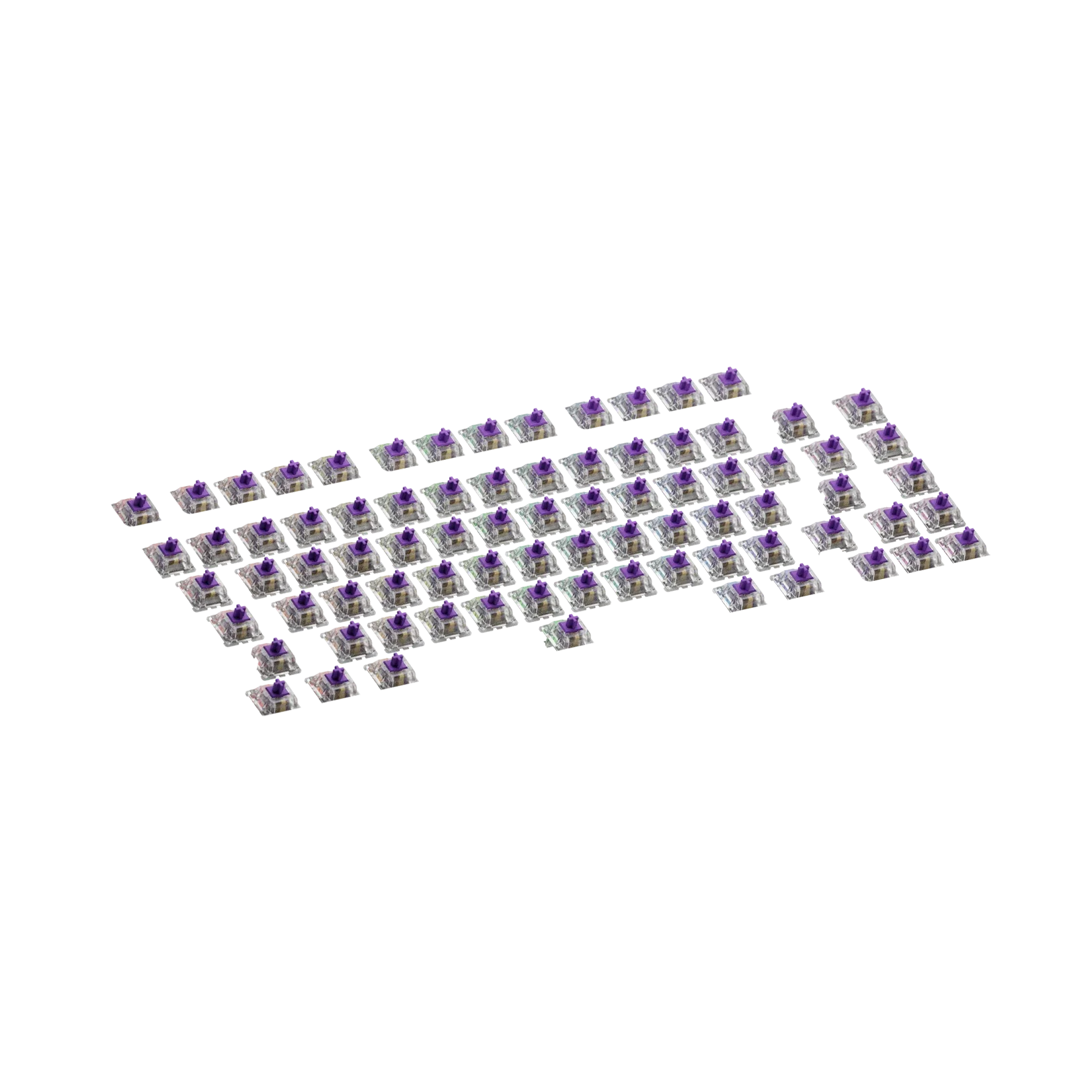 Glorious Mako Standard MX 75 ANSI Mechanical Keyboard Switches - Smooth Linear Switches for Gaming & Typing | Perfect for PC, Mac & Custom Keyboard Builds