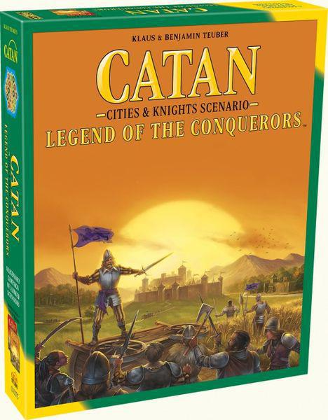 Catan: Cities & Knights Expansion - Legend of the Conquerors Strategy Board Game for Adults & Families | Perfect for Game Nights & Strategy Enthusiasts