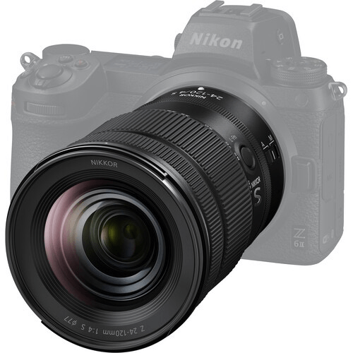 Nikon NIKKOR Z 24-120mm f/4 S Full-Frame Zoom Lens for Z-Mount Mirrorless Cameras - Perfect for Travel, Portraits & Landscape Photography