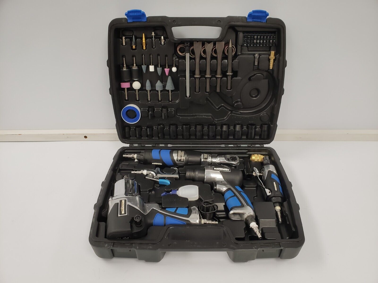Mastercraft 058-9368-6 Professional Air Tool Kit for Automotive & DIY Projects - High Performance Pneumatic Tools for Repair, Construction & Workshop Use