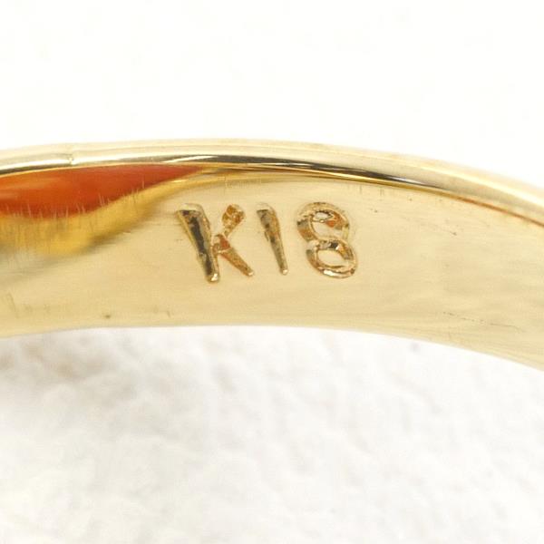 18K Yellow Gold Coral Ring for Women - Elegant Handmade Jewelry Gift for Her - Perfect for Weddings, Anniversaries & Special Occasions