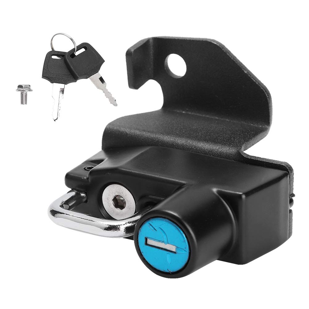 Durable Aluminum Alloy Motorcycle Helmet Lock Hook - Universal Fit for Harley S Models 2015-2019 with Mounting Accessories | Secure Helmet Storage for Parking & Outdoor Riding