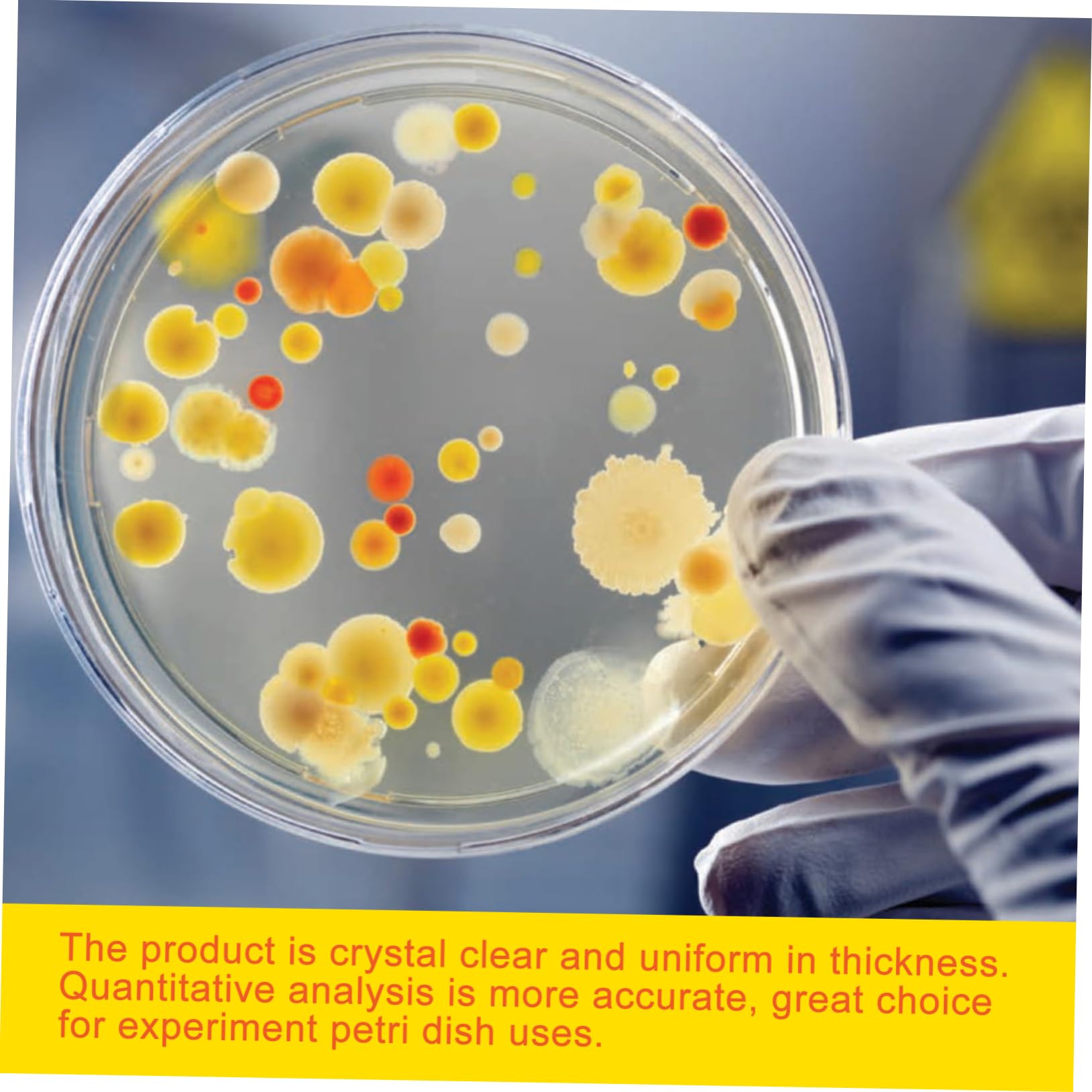 30pcs Plastic Petri Dishes for Cell Culture, Tissue Culture, and Lab Experiments - Ideal for Microbiology, Biology Labs, and Scientific Research