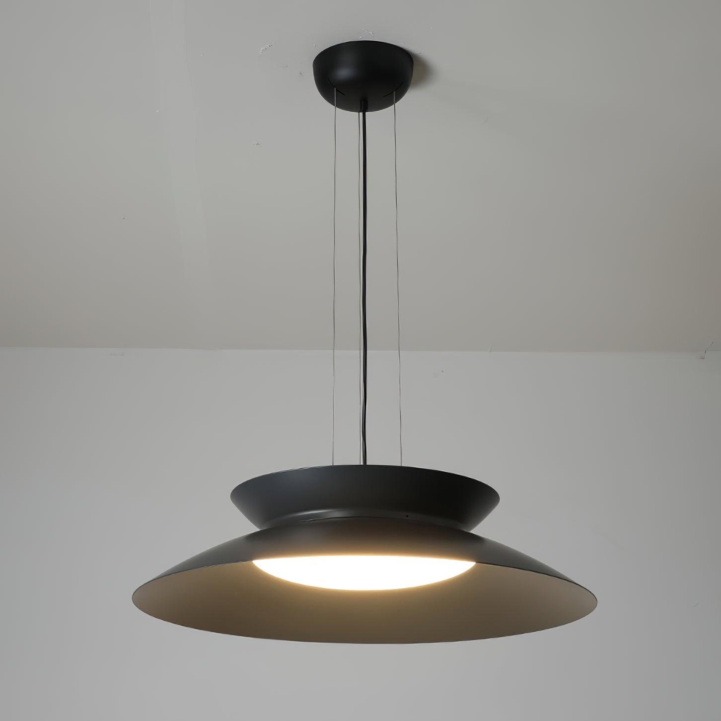 Modern Cetra Pendant Light - Adjustable Hanging Chandelier for Kitchen Island, Dining Room & Bedroom | Dimmable LED Lighting Fixture with Vintage Industrial Design