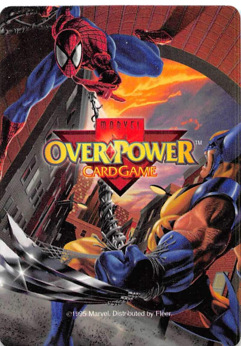 1995 Fleer Marvel Overpower NonSport #NNO Carnage Official Collectible Card Game Trading Card - Rare Superhero Collectible for Marvel Fans & Card Game Enthusiasts - Perfect for Display, Trading, and Gaming Battles