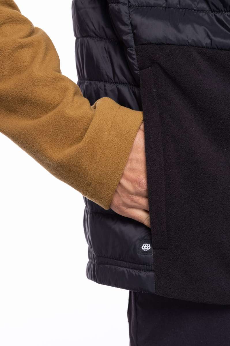 686 Hybrid Puffer Jacket for Men & Women - Lightweight Waterproof Winter Coat 2023 - Perfect for Skiing, Hiking & Outdoor Adventures