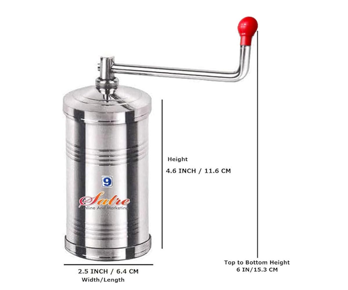Premium Stainless Steel Sev Maker & Sancha - Manual Pasta Press Machine for Indian Snacks, Silver Color | Perfect for Homemade Sev, Noodles & Pasta | Ideal for Indian Cuisine, Cooking Enthusiasts & Restaurants