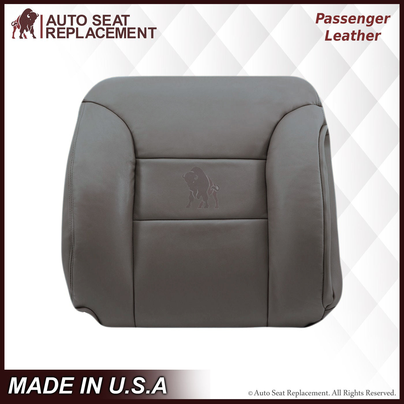 1995-1999 GMC Yukon & Suburban SLT SLE Custom Fit Seat Covers - Premium Gray Fabric for Enhanced Comfort & Protection - Perfect for Road Trips, Daily Commutes & Off-Road Adventures
