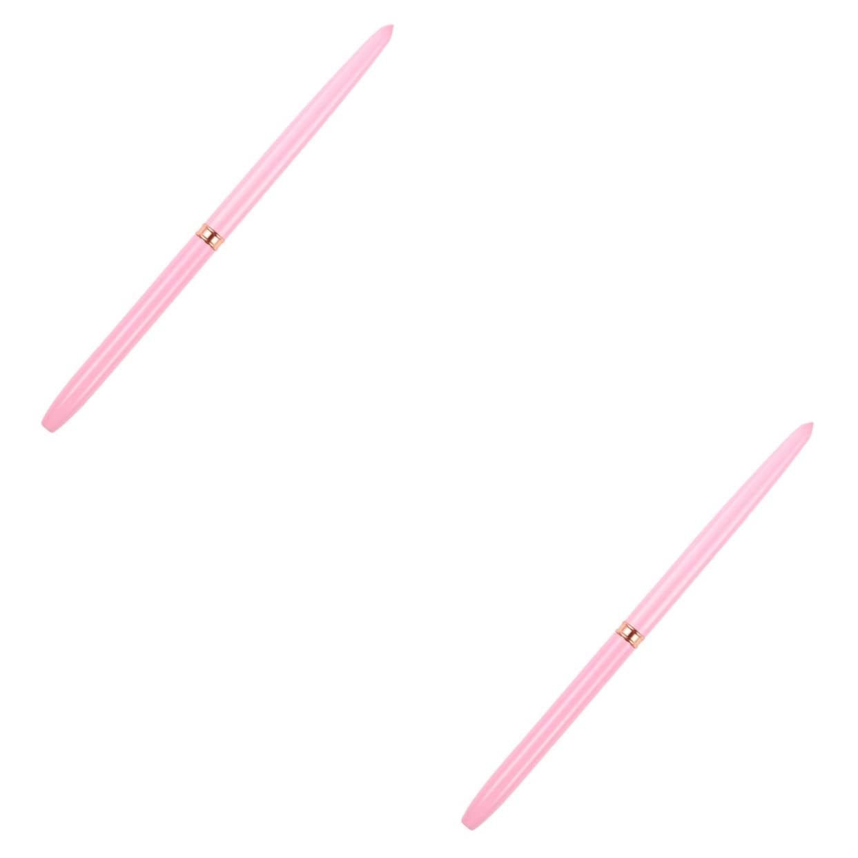 Minkissy 2-Piece Professional Nail Art Brush Set - Kolinsky Acrylic Nail Brushes & Dotting Tools for Manicure & Pedicure | Perfect for Salon, Home Use & 3D Nail Art Designs