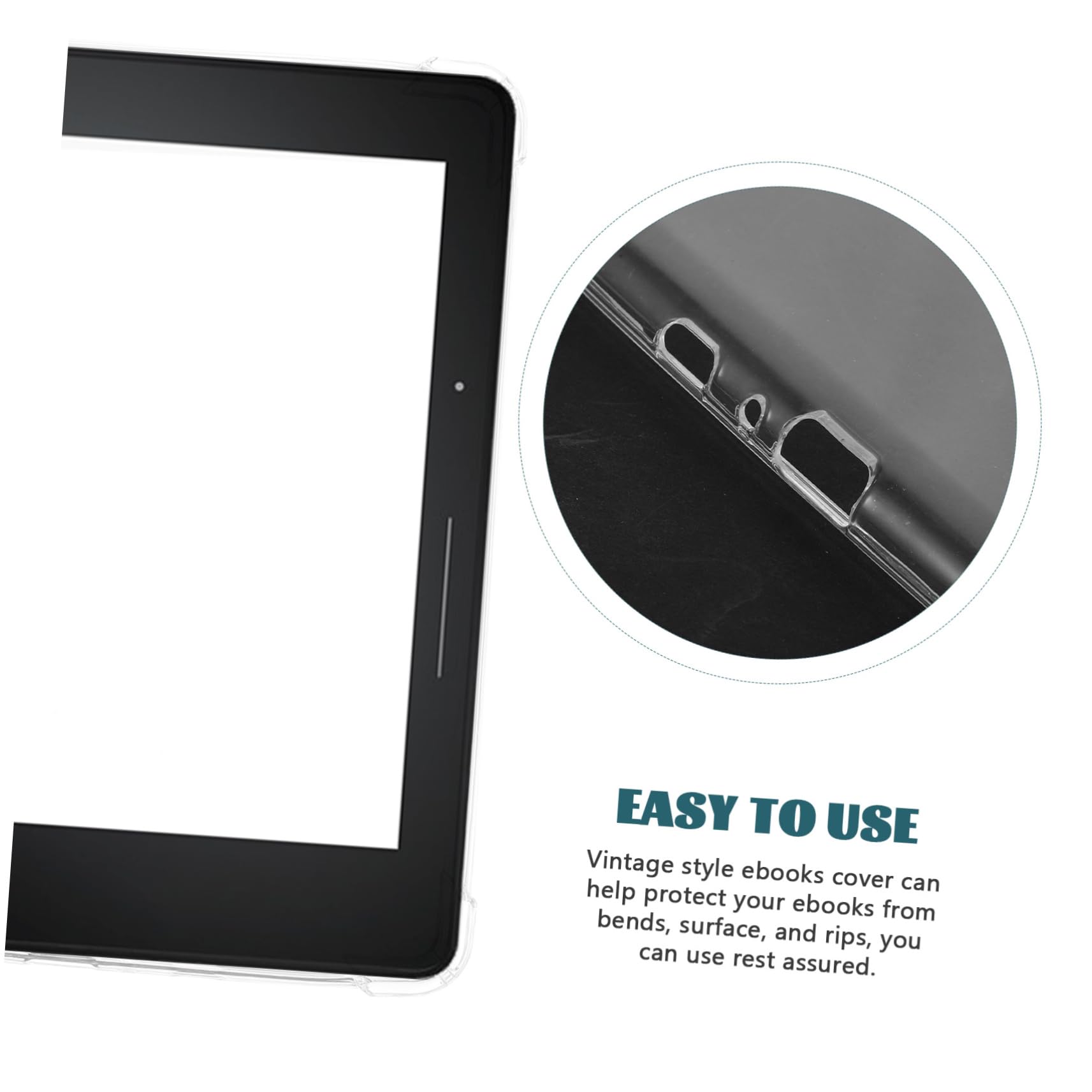 Premium KICHOUSE Kindle Oasis 5th Gen (2023) Protective Case Cover - Slim Shell for E-Book Reader with Auto Wake/Sleep - Perfect for Travel, Reading at Home & Outdoor Adventures