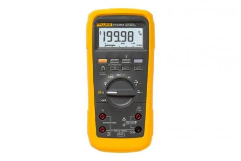 Fluke 87V Digital Multimeter with Industrial-Grade Accuracy - True RMS Voltage Tester for Electricians, HVAC & Automotive Diagnostics - Complete Service Combo Kit for Professional Technicians