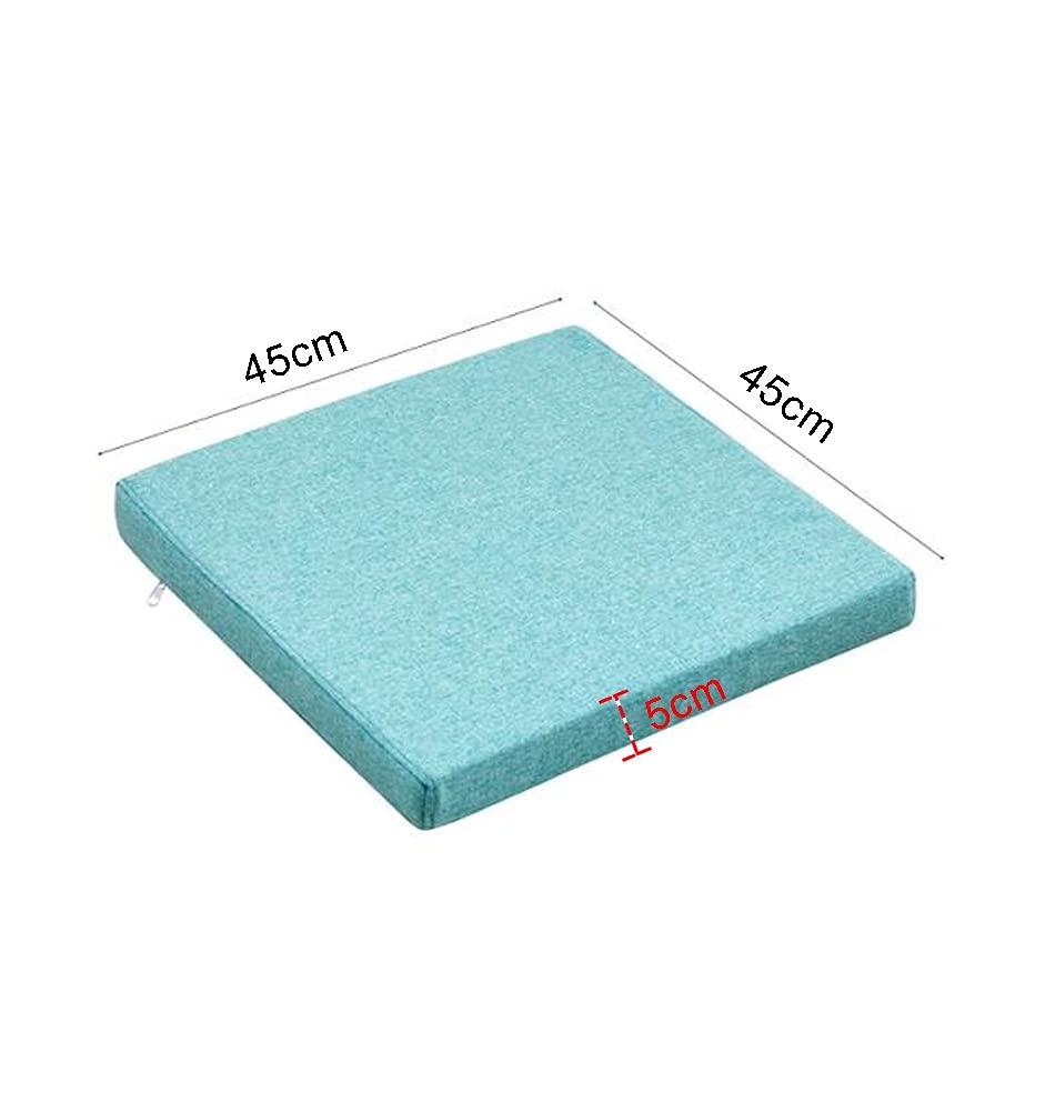 Premium Indoor/Outdoor Cushion Set (2-Pack) - Thick Patio Seat Cushions for Garden Benches, Porch Swings & Dining Chairs - Waterproof & Weather-Resistant Replacement Pads for Outdoor Furniture - Perfect for Backyard, Deck, Poolside & Patio Relaxation