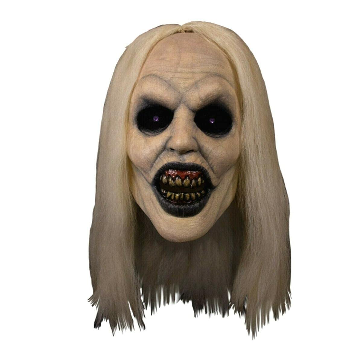 W&W Adult Banshee Horror Halloween Mask - Scary Costume for Men & Women - 2023 Best Halloween Prank & Party Accessory - Perfect for Trick or Treat, Haunted Houses & Horror Theme Parties