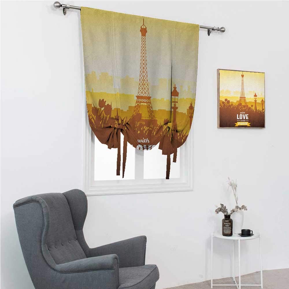 Paris Balloon Roman Shades - 48