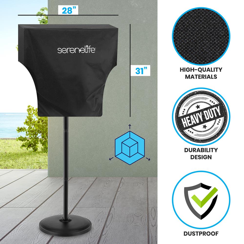 Outdoor Patio Heater Cover Bag - Waterproof & UV Resistant Protection for Gas & Electric Heaters - Perfect for Winter Storage & All-Weather Use