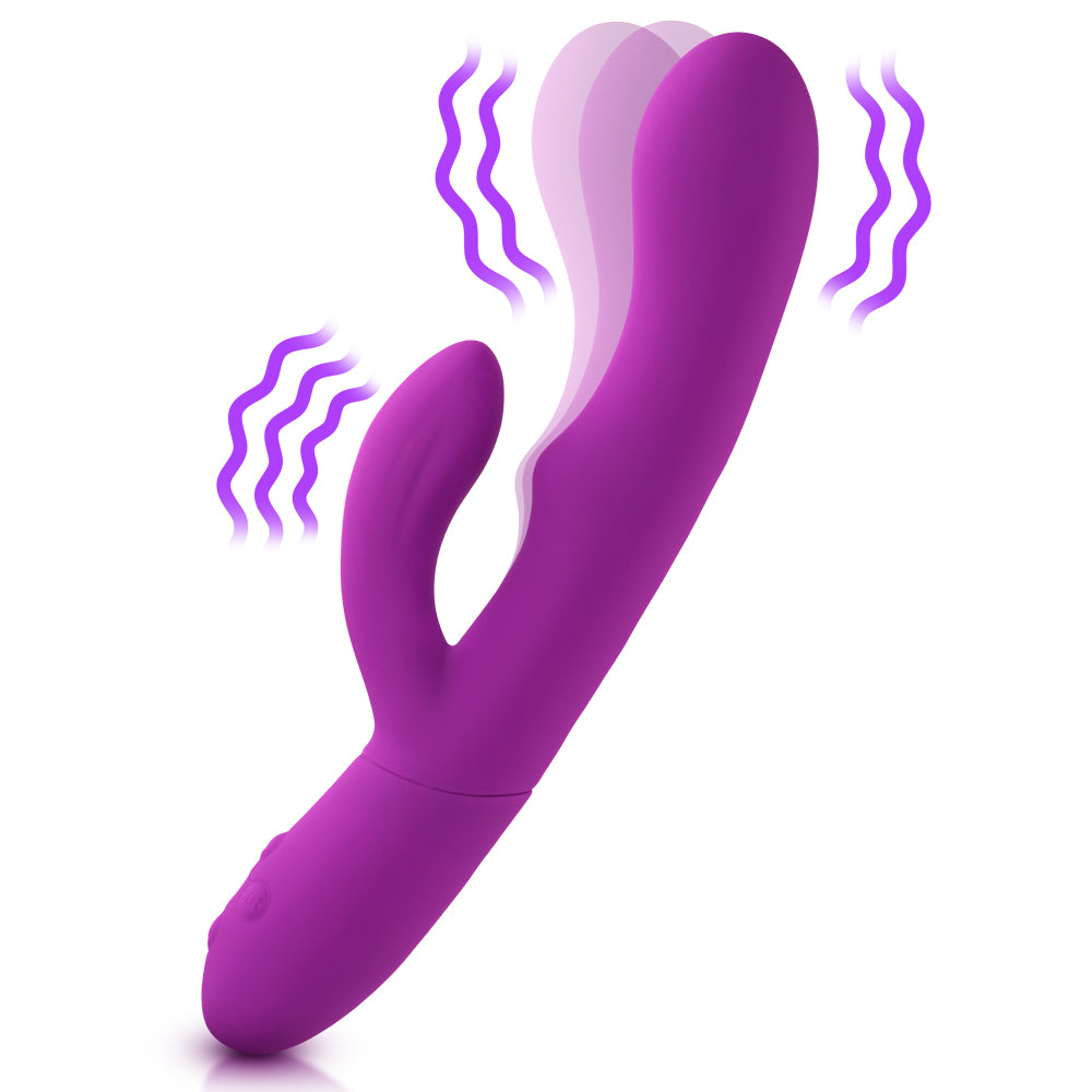 FemmeFunn Ultra Rabbit Vibrator - Powerful Dual Stimulation G-Spot & Clitoral Massager for Women - Perfect for Solo Play & Couples Intimacy