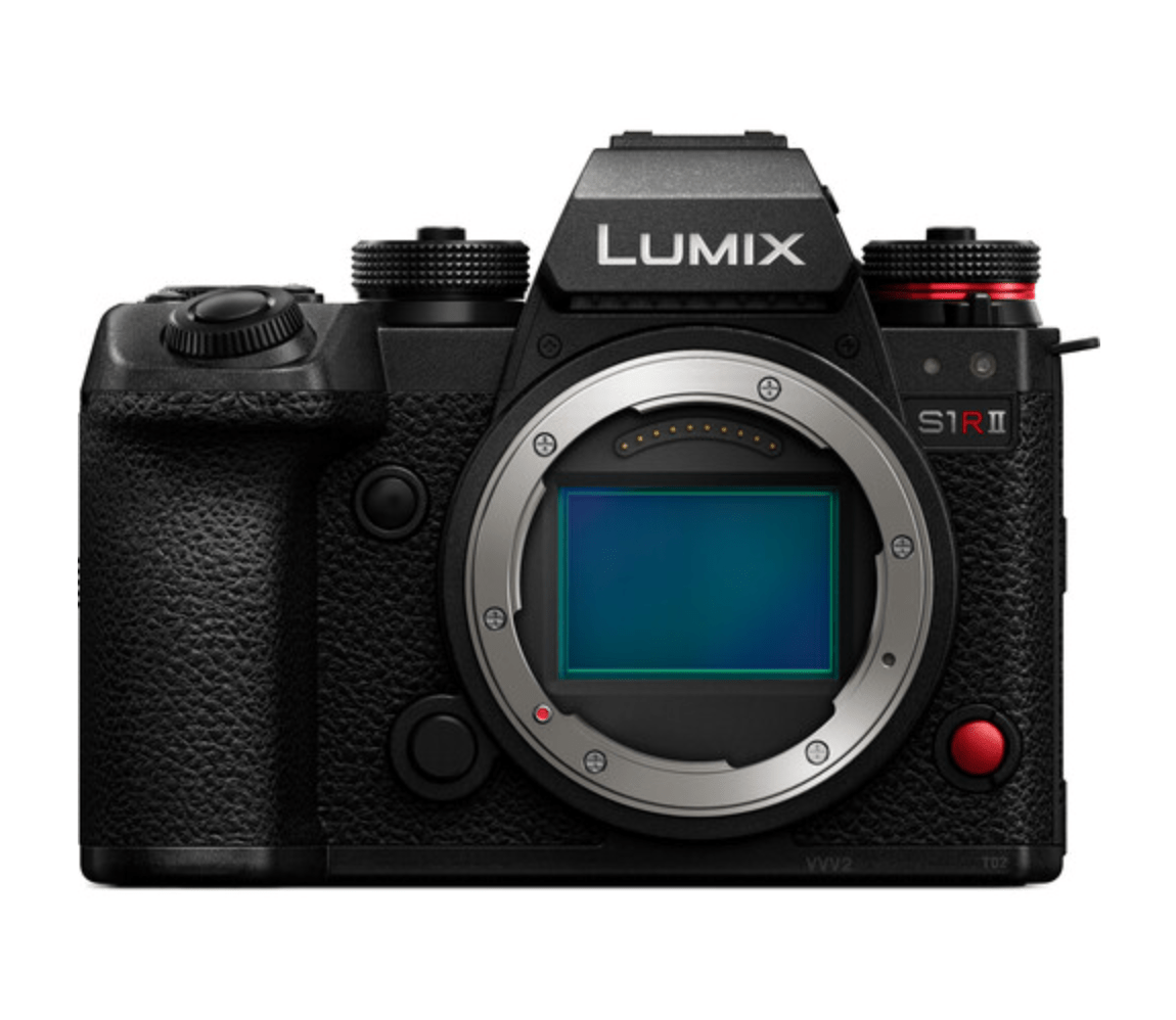 Panasonic LUMIX S1RII Full Frame Mirrorless Camera - 47.3MP High Resolution, 5-Axis Stabilization, 4K Video for Professional Photography & Videography | Perfect for Travel, Wedding, and Landscape Photography