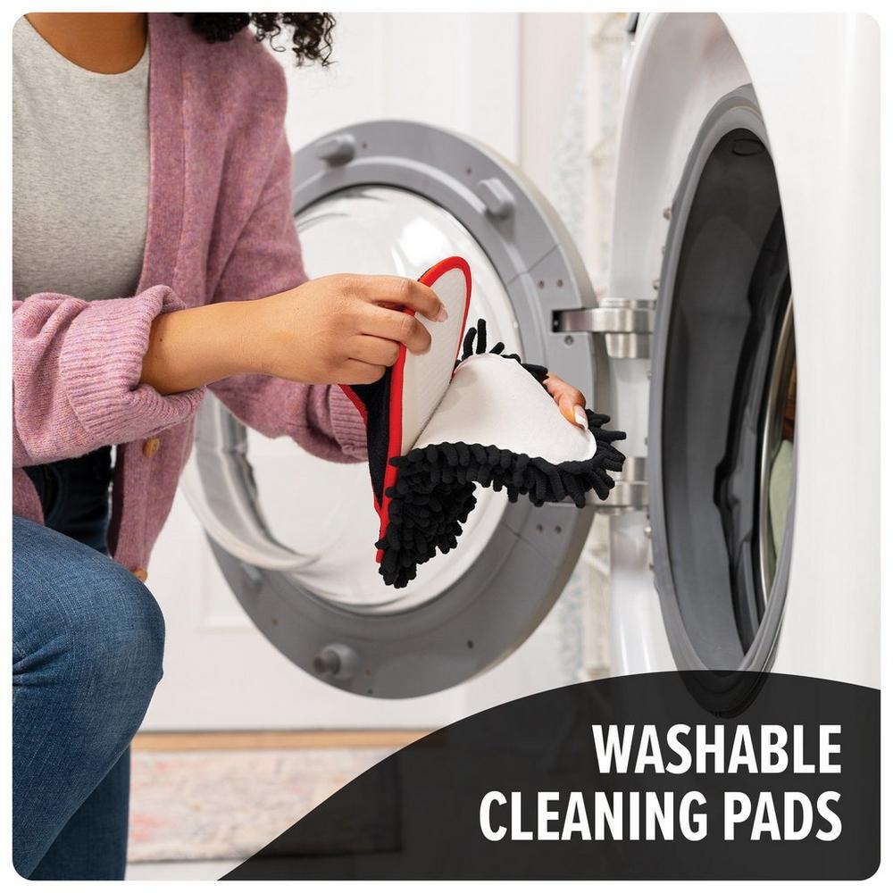 Best Spray Mop and Cleaning Slippers Bundle - 2-in-1 Floor Cleaning Kit for Hardwood, Tile & Laminate Floors - Perfect for Home, Kitchen & Bathroom Cleaning