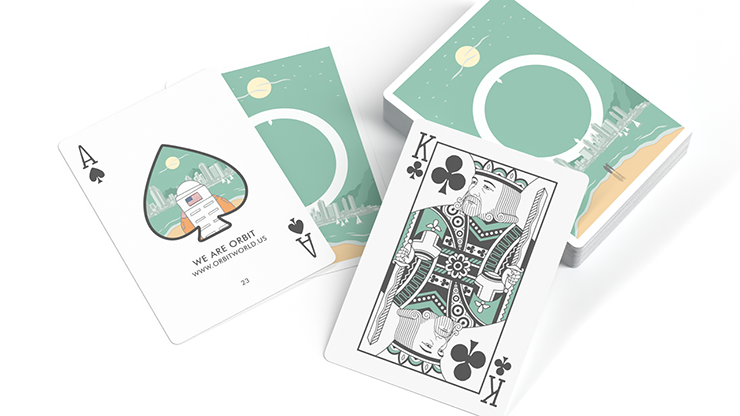 CC Orbit 2nd Edition Playing Cards - Premium Quality Deck for Cardistry, Magic Tricks & Poker Games - Perfect for Collectors & Card Enthusiasts