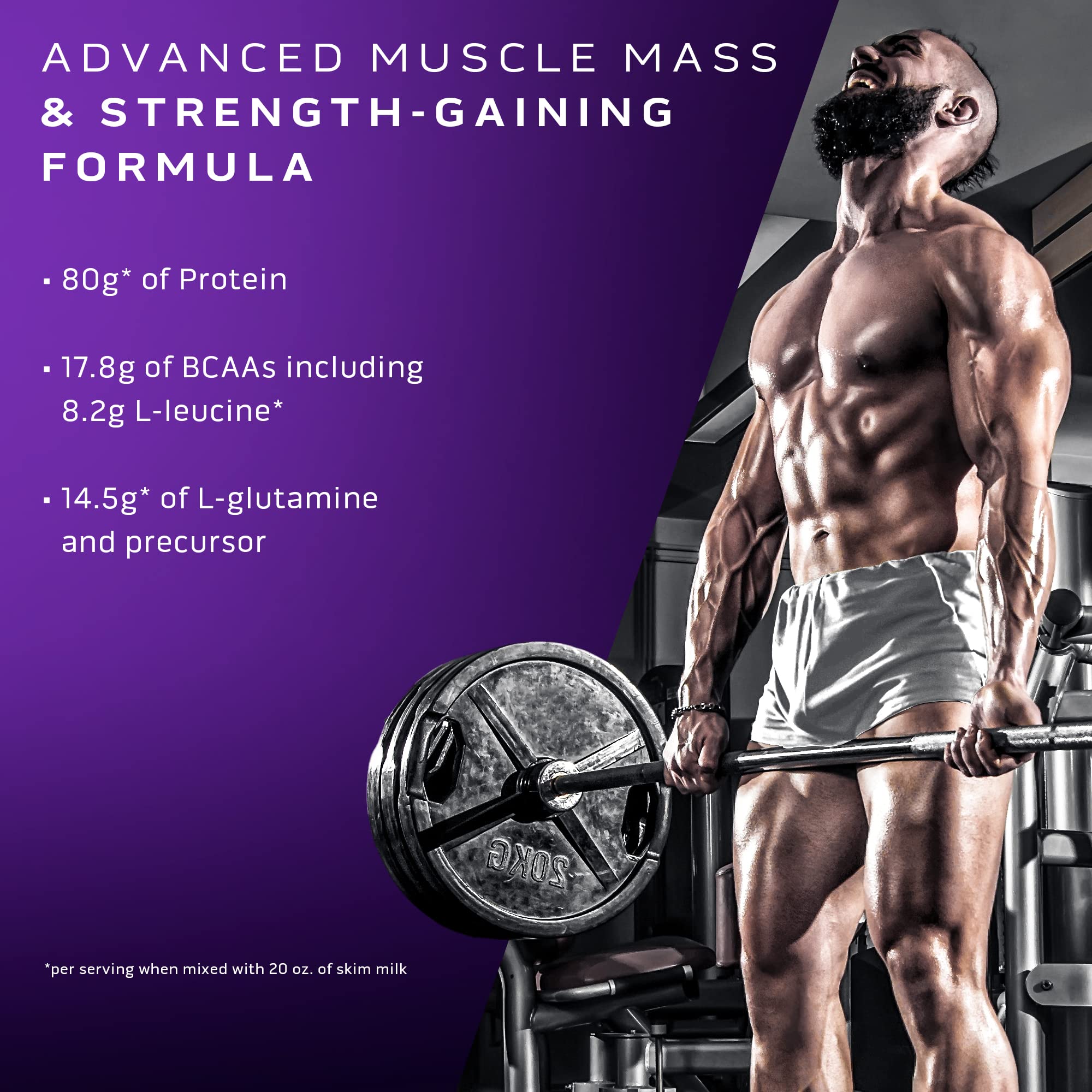 MuscleTech Mass-Tech Extreme 2000 Weight Gainer Protein Powder - 20lbs | High Protein Muscle Builder with Whey, Creatine & Carbs | Triple Chocolate Flavor for Men & Women | Perfect for Post-Workout Recovery & Bulking Season