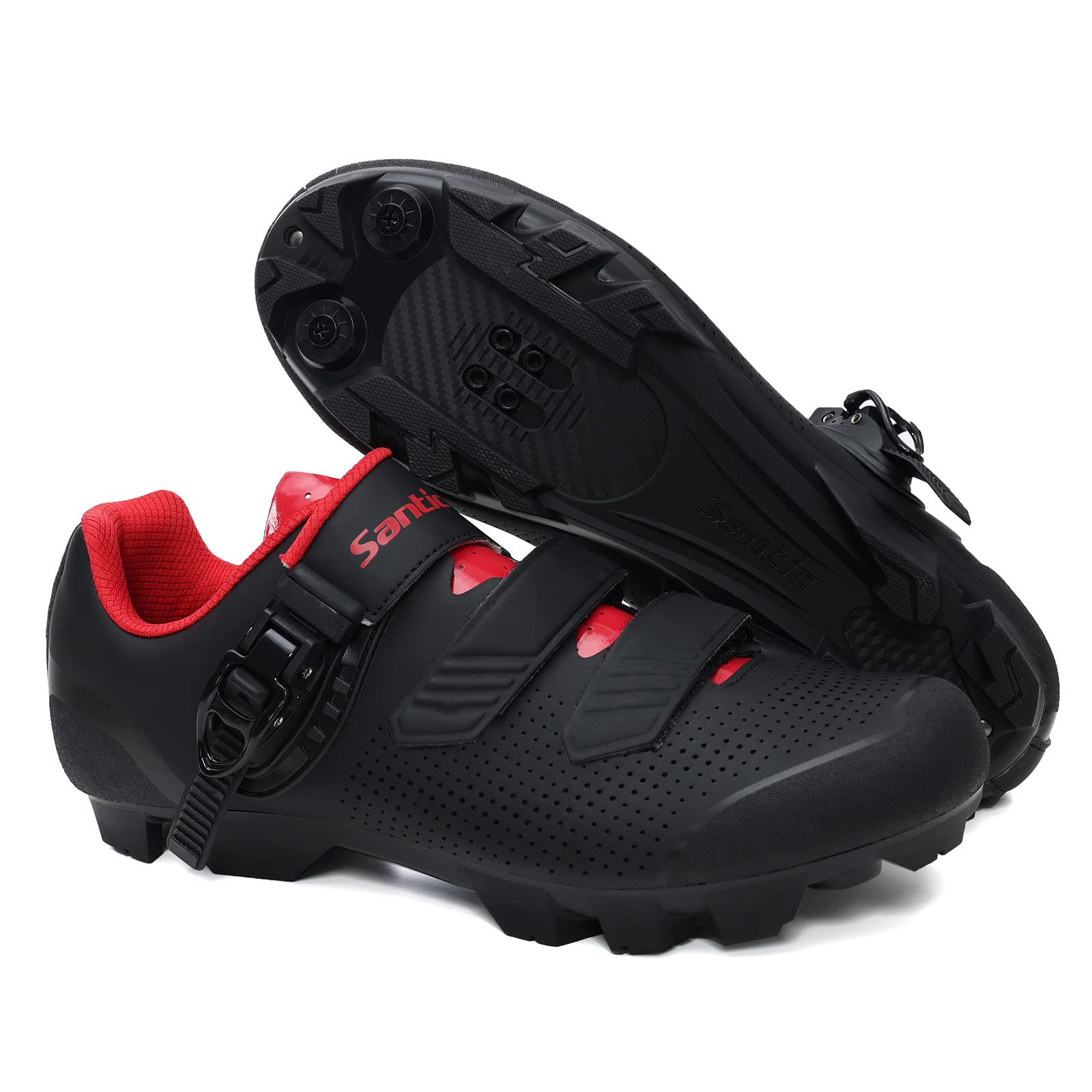Santic SPD Mountain Bike Shoes - Men's & Women's MTB Cycling Shoes for Road & Trail Riding | Perfect for Commuting, Training & Outdoor Adventures