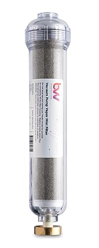BVV Vacuum Pump Vapor Mist Filter for CPS Pumps - High Efficiency Oil Mist Separator - Perfect for Automotive, HVAC and Industrial Applications