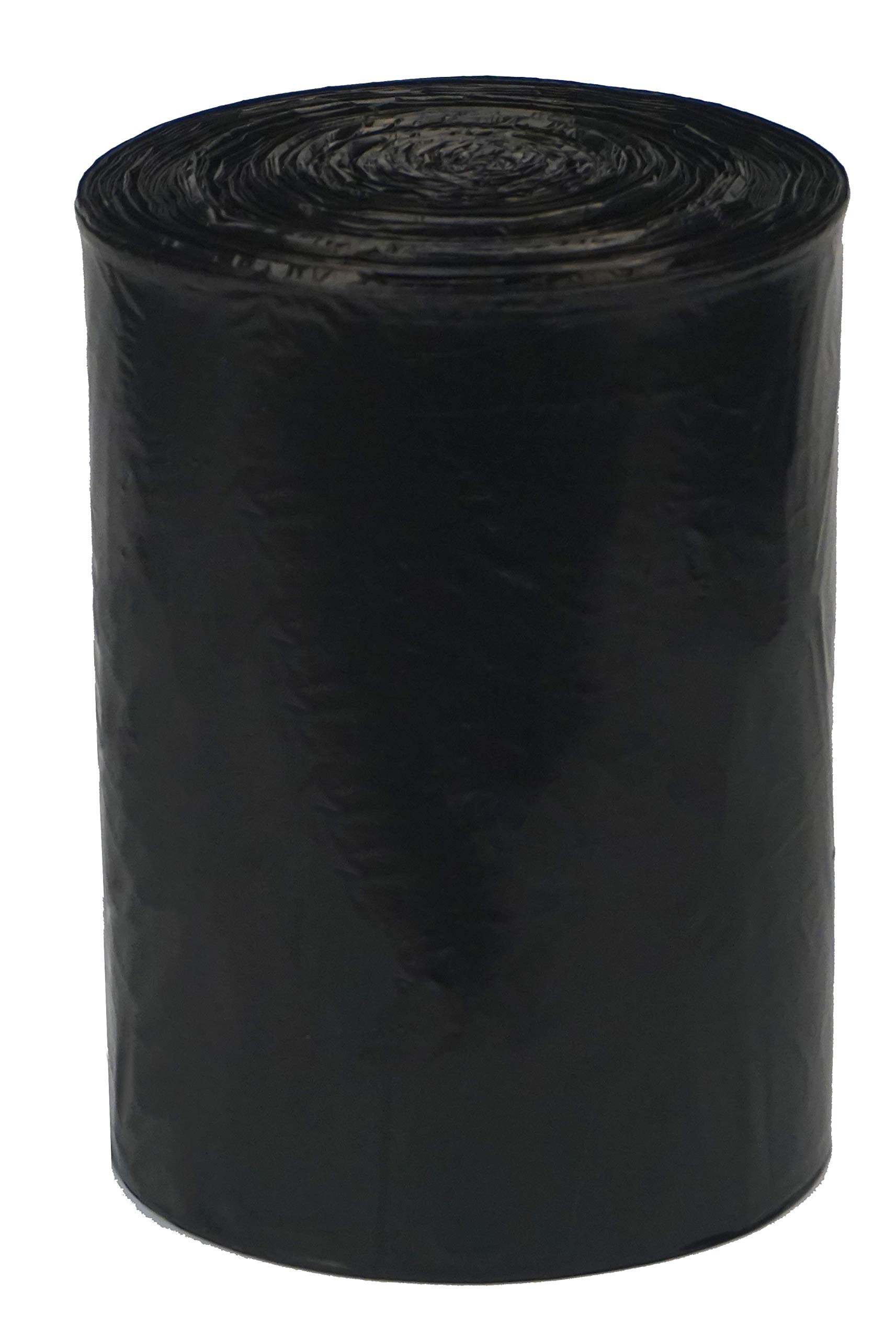 Black Trash Bags - 9-12 Gallon Tall Kitchen Garbage Bags (100 Count) | Heavy Duty Trash Can Liners for Home, Office & Outdoor Use