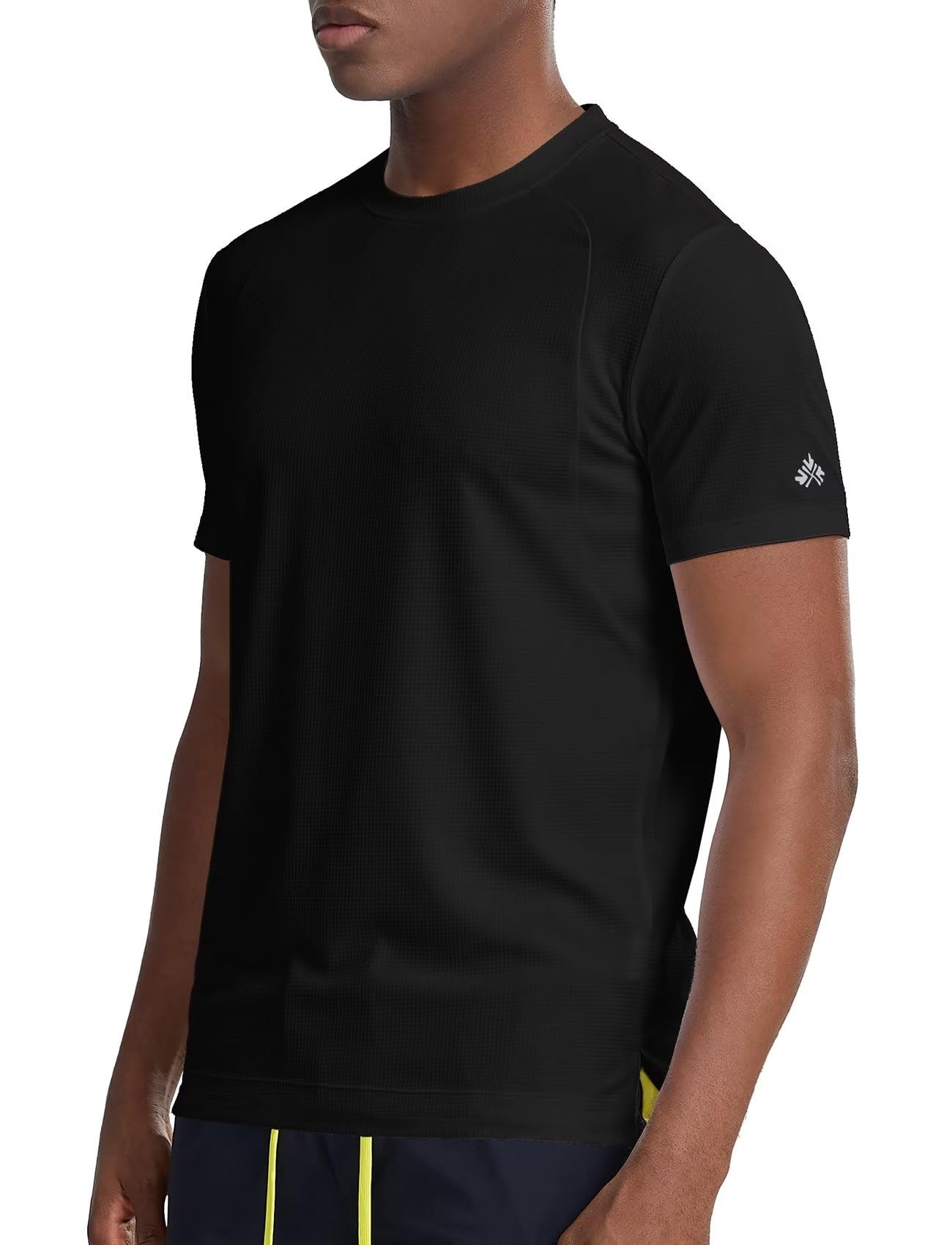 **Zengjo Men's Quick Dry Athletic Shirts - Moisture Wicking Short Sleeve Gym Workout Running T-Shirts - Fitted Crewneck Tees for Sports & Casual Wear**