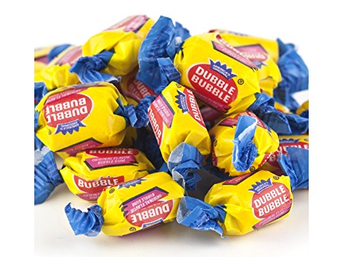 Nostalgic Dubble Bubble Bubble Gum - 5 Pound Bulk Pack for Parties, Events, and Candy Buffets | Classic Chewing Gum for Kids and Adults