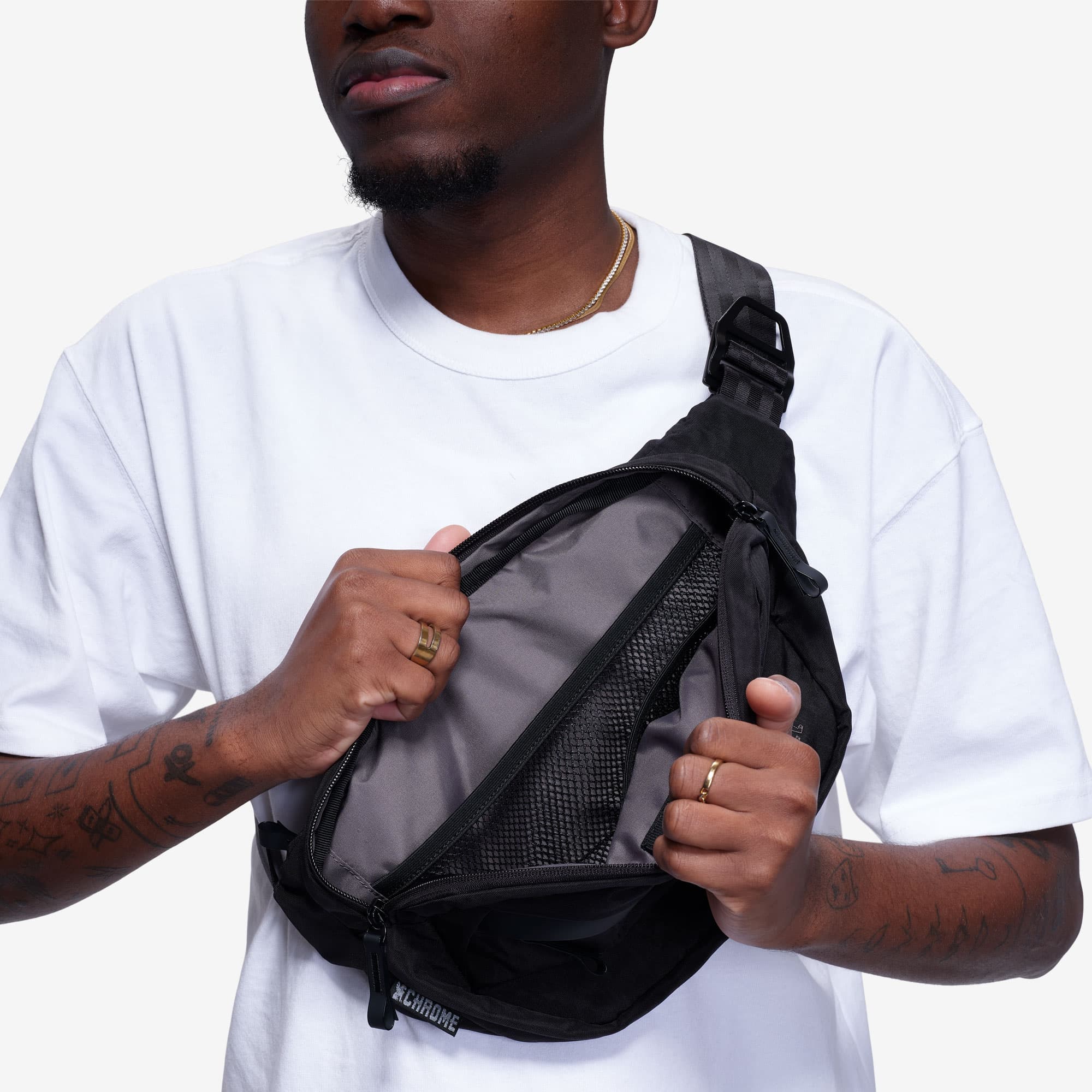 Sabin 6L Sling Bag - Lightweight Durable Crossbody Shoulder Bag for Men & Women - Perfect for Travel, Hiking, Gym & Everyday Use