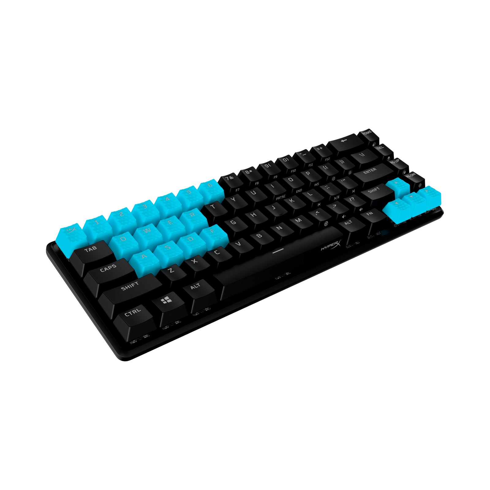 HyperX Rubber Keycaps for Mechanical Keyboards - Gaming Accessory Kit with Non-Slip Design - Perfect for PC Gaming, Typing & Office Work